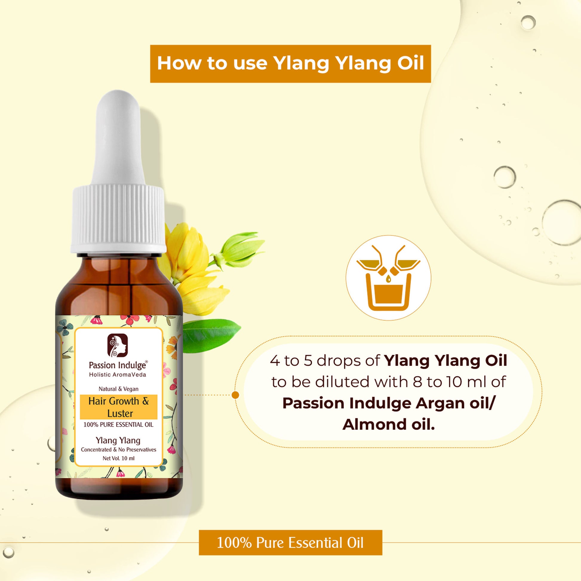 Passion Indulge Ylang Ylang Pure Essential Oil