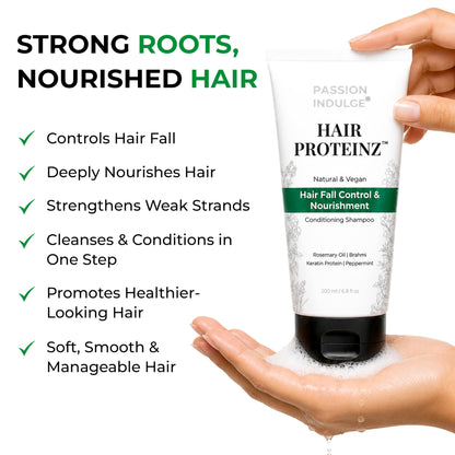 Passion Indulge Rosemary Hair Fall Control & Nourishment Shampoo