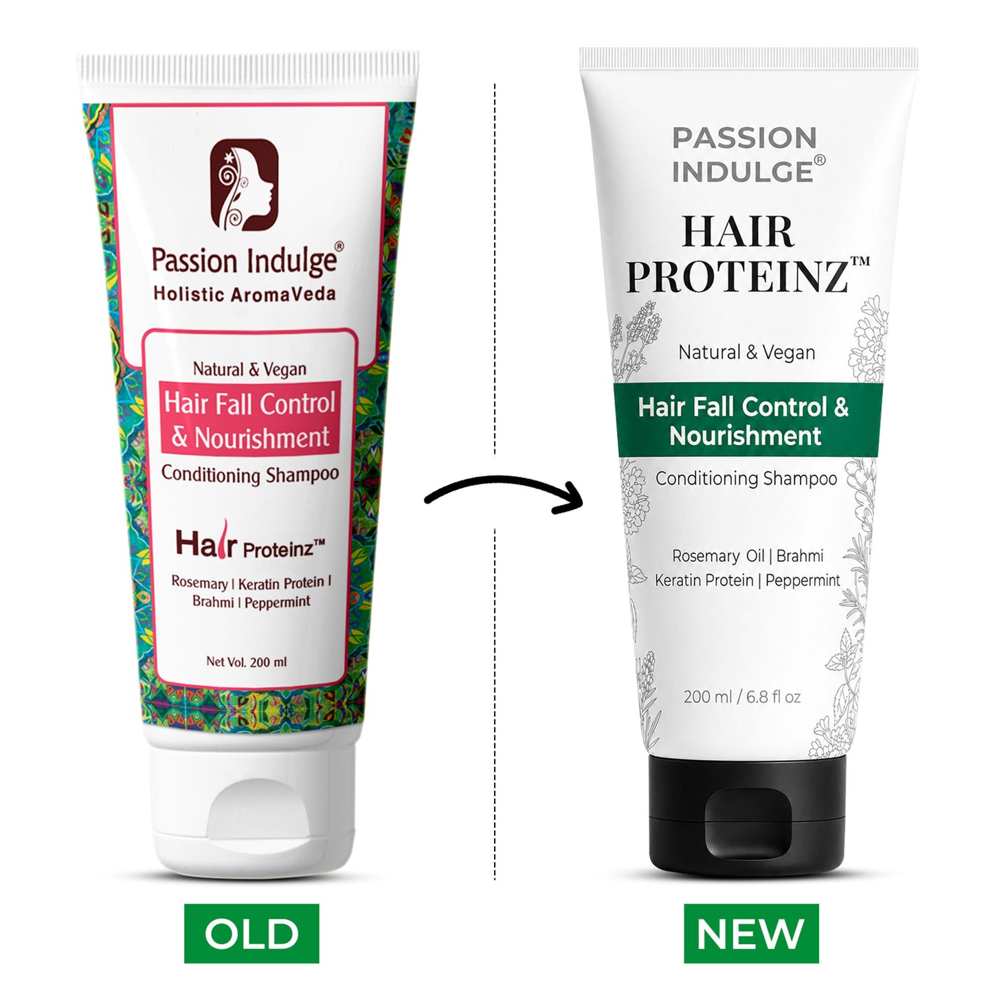 Passion Indulge Rosemary Hair Fall Control & Nourishment Shampoo