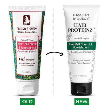 Passion Indulge Rosemary Hair Fall Control & Nourishment Shampoo