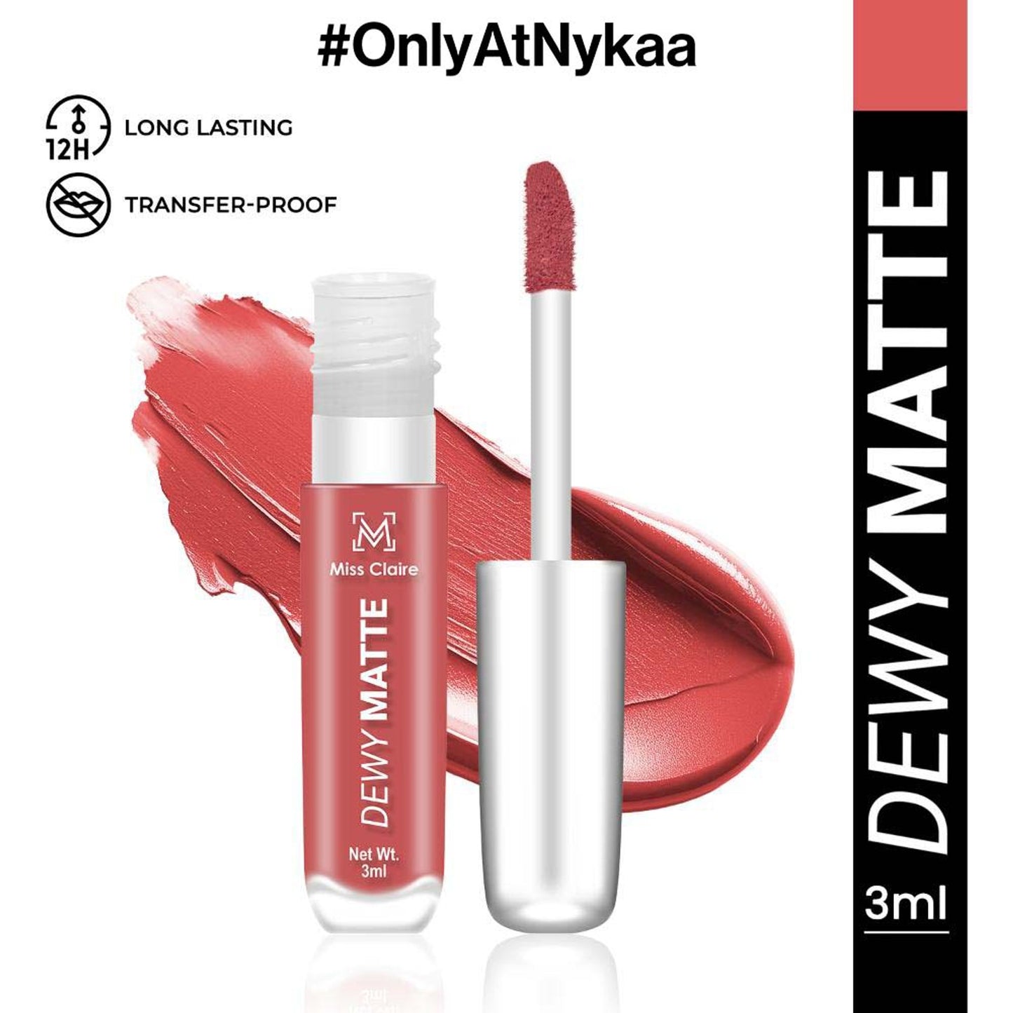 Miss Claire Dewy Matte Lip Color - 06 Mamarosa