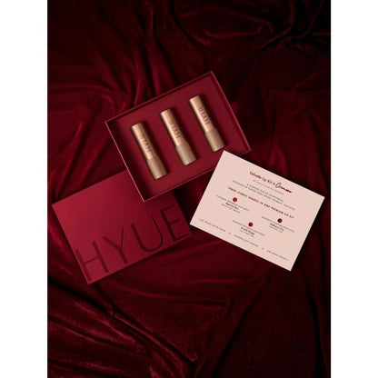 HYUE Velvette Kiss Gift Set - In Crimson