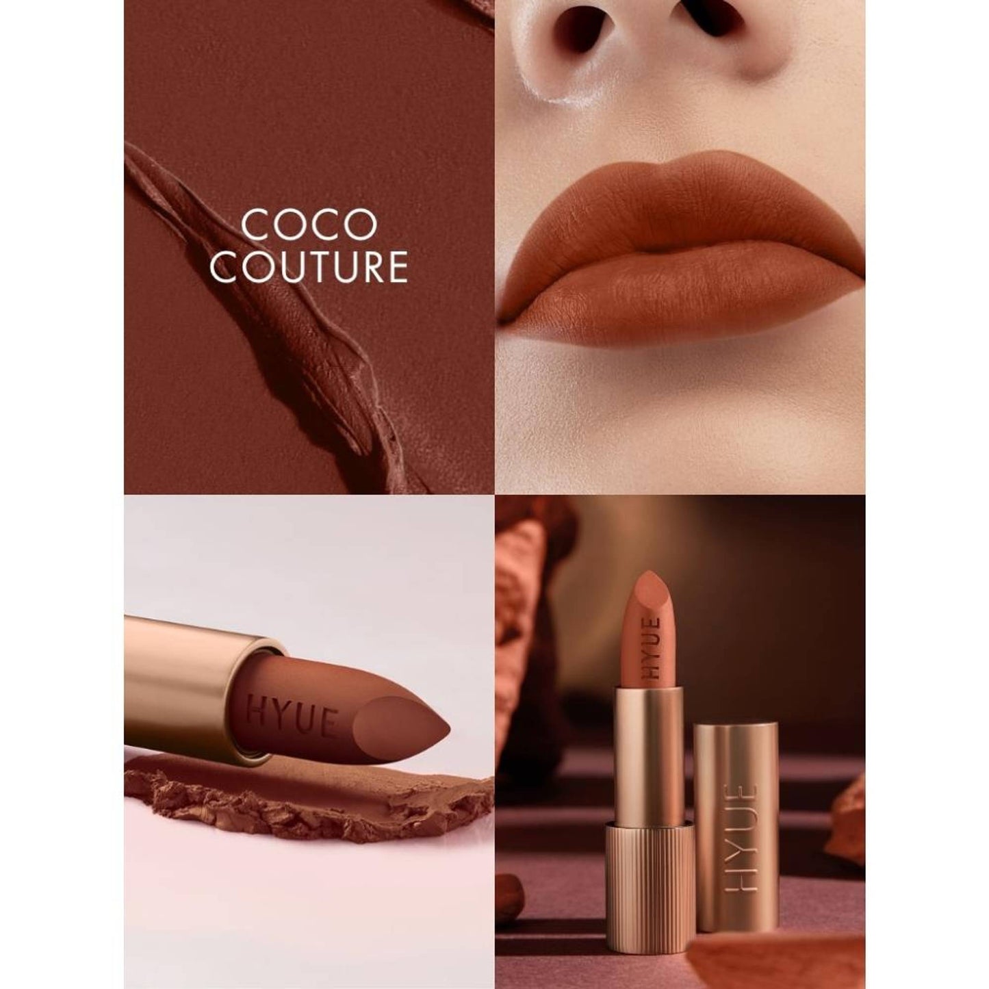 HYUE Velvette Kiss Gift Set - In Brown