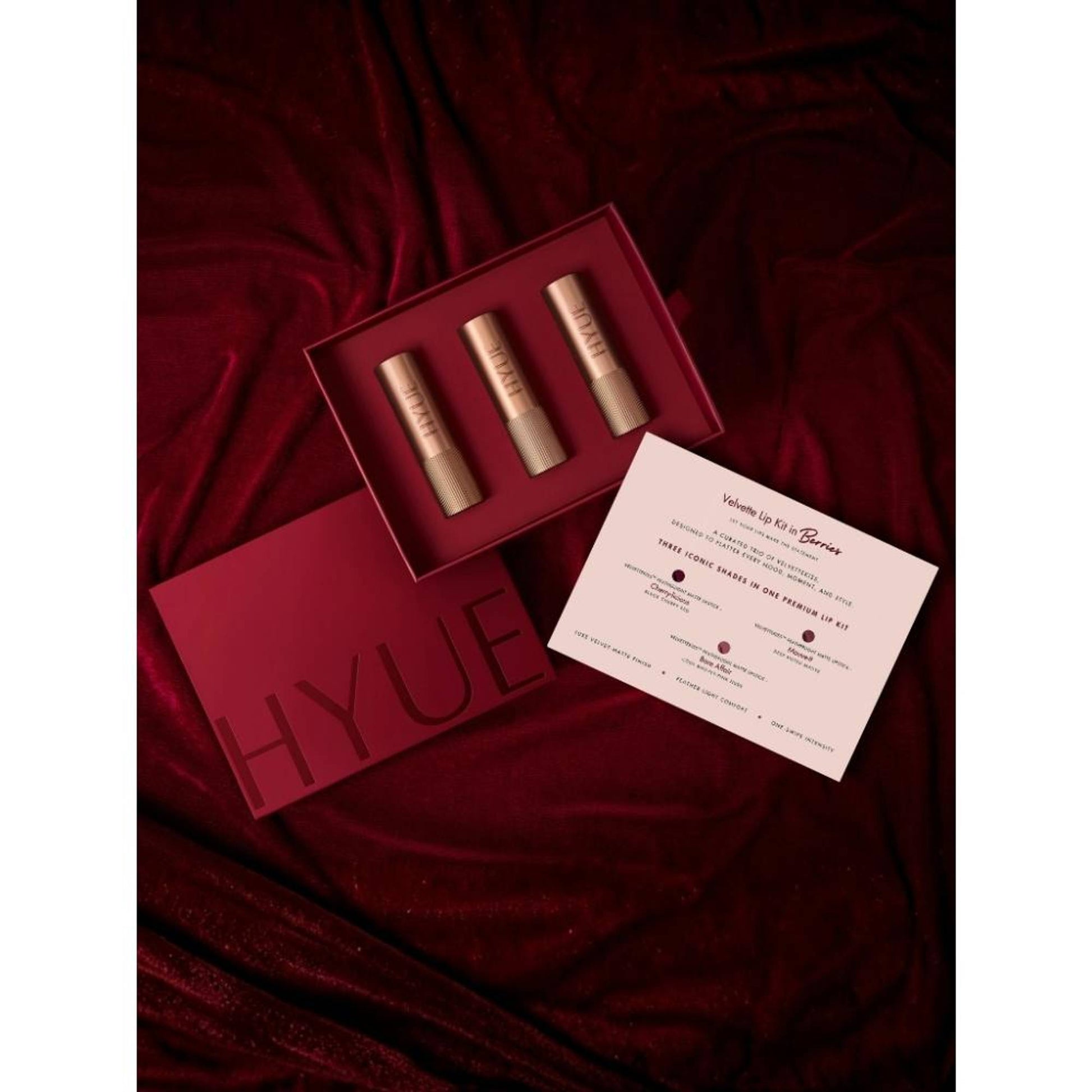 HYUE Velvette Kiss Gift Set - In Berries
