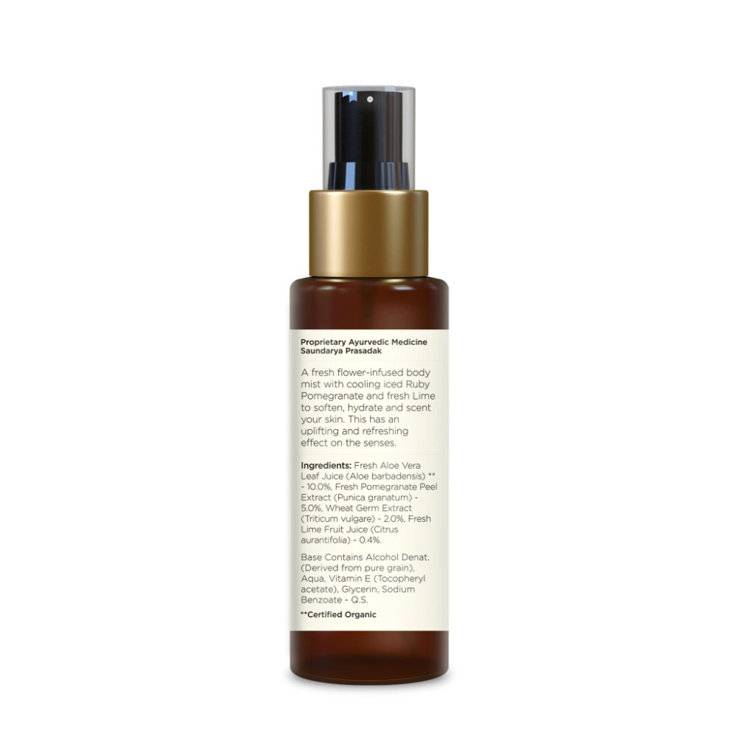 Forest Essentials Body Mist Iced Pomegranate & Kerala Lime (Body Spray)