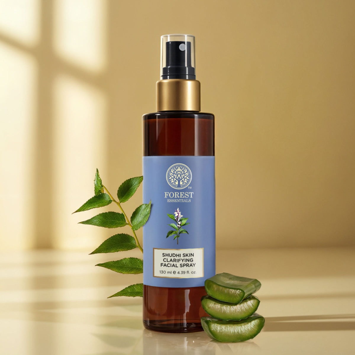 Forest Essentials Shudhi Skin Clarifying Facial Spray - Hydrating Toner for Acne Prone Skin