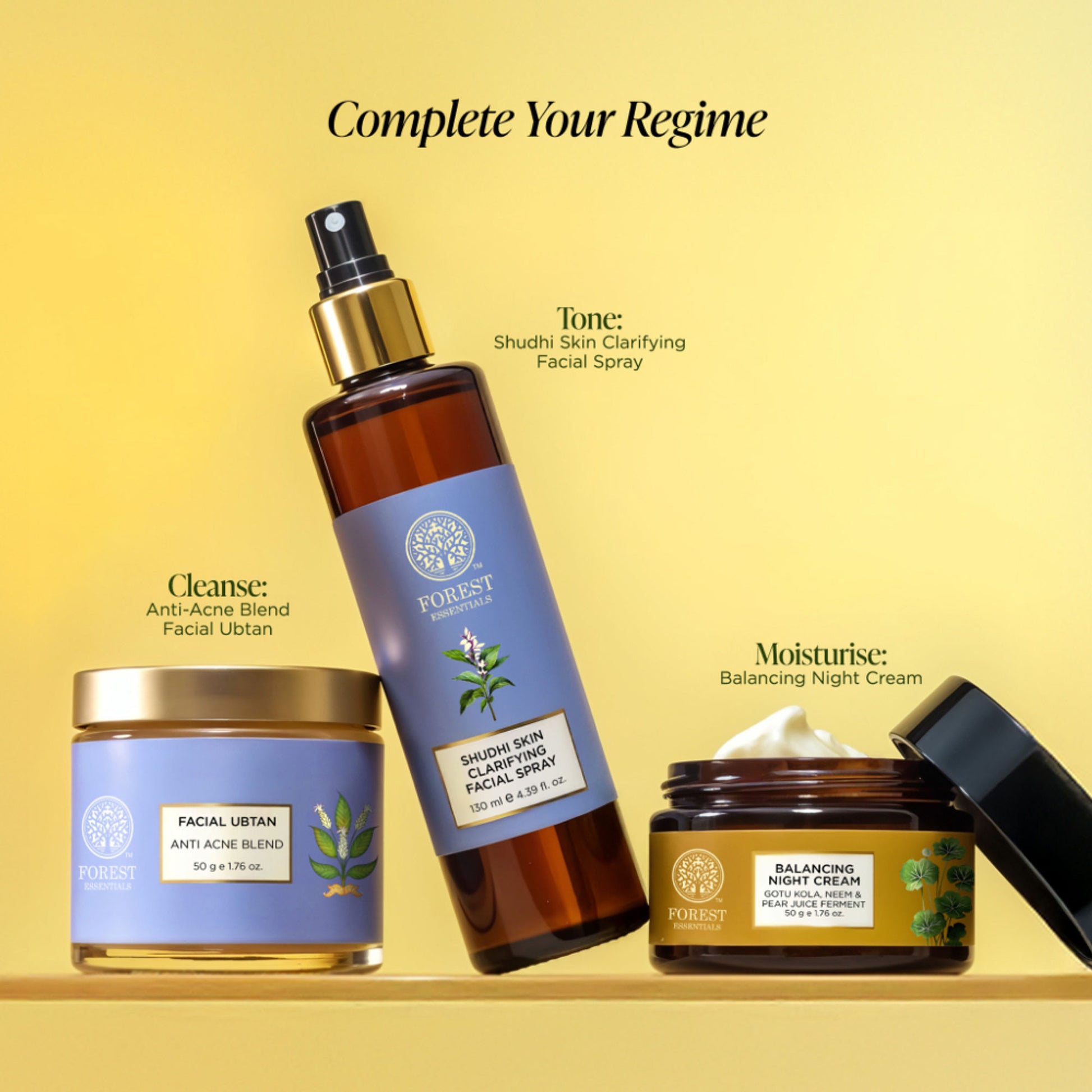 Forest Essentials Gotu Kola Balancing Night Cream For Oily & Acne Prone Skin
