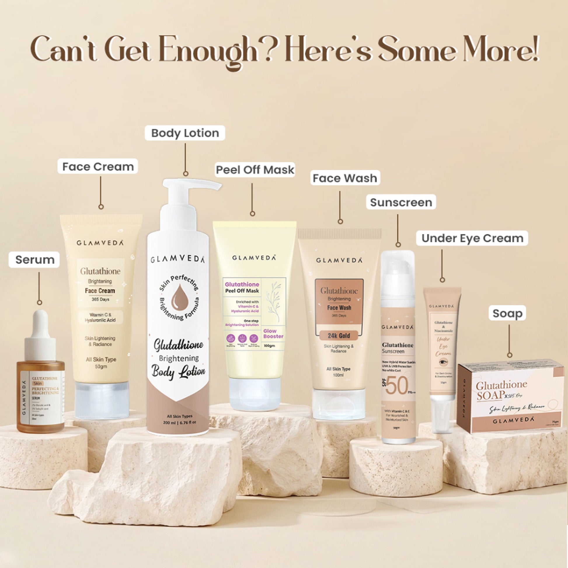 Glamveda Glutathione Skin Perfecting Face Serum