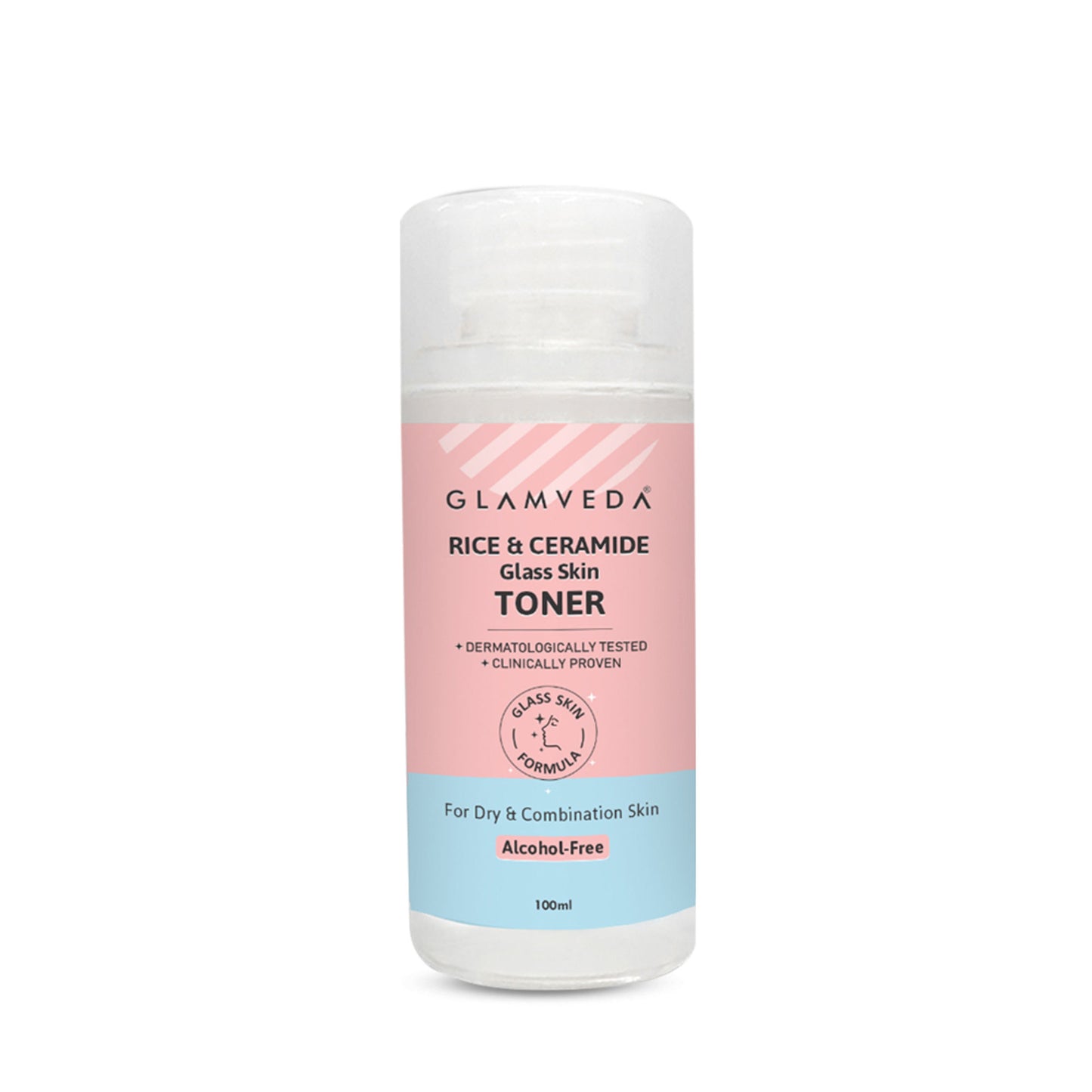 Glamveda Korean Glass Skin Rice & Ceramide Water Toner