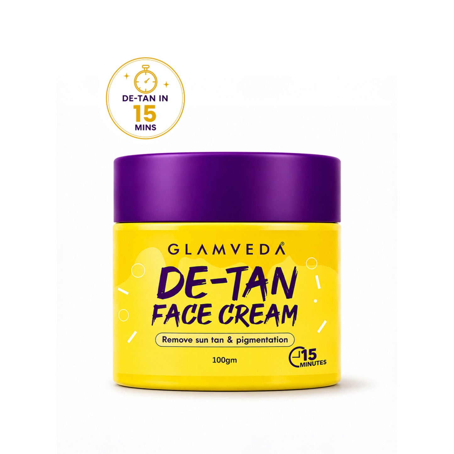 Glamveda De-Tan Face Cream