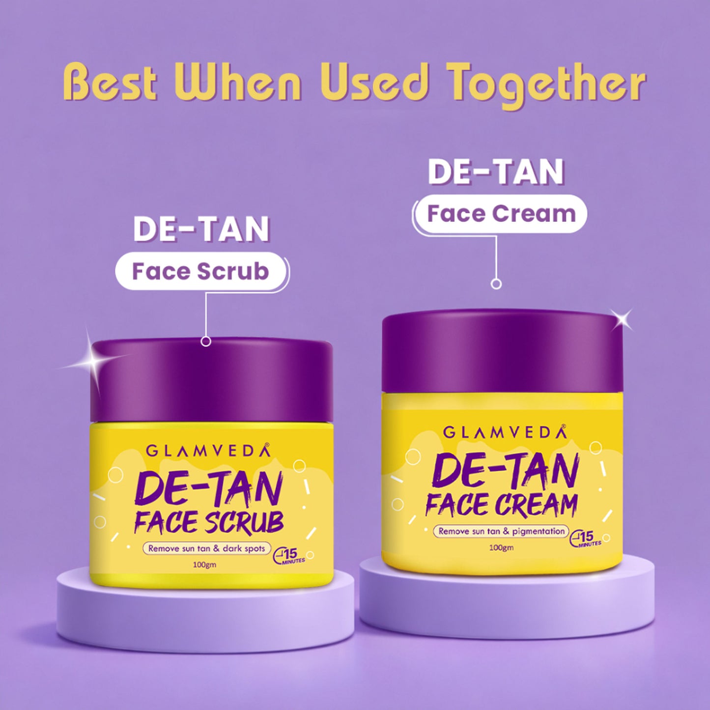 Glamveda De-Tan Face Cream
