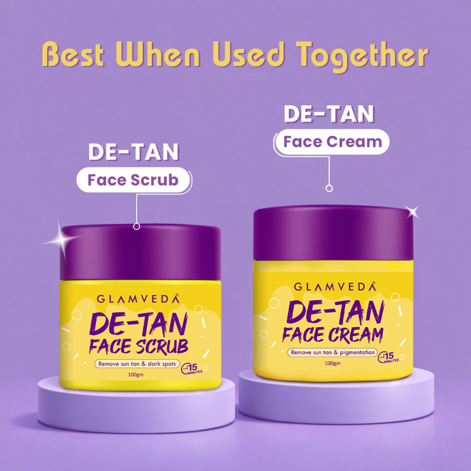 Glamveda De-Tan Face Cream