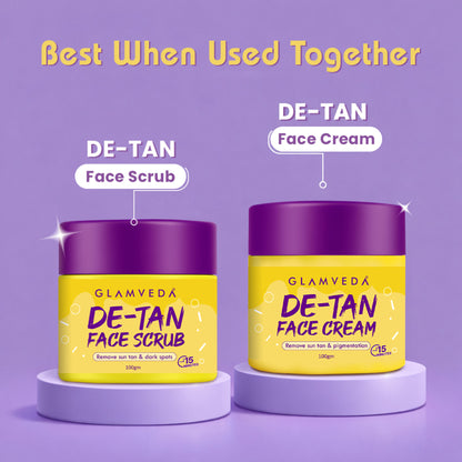 Glamveda De-Tan Face Cream