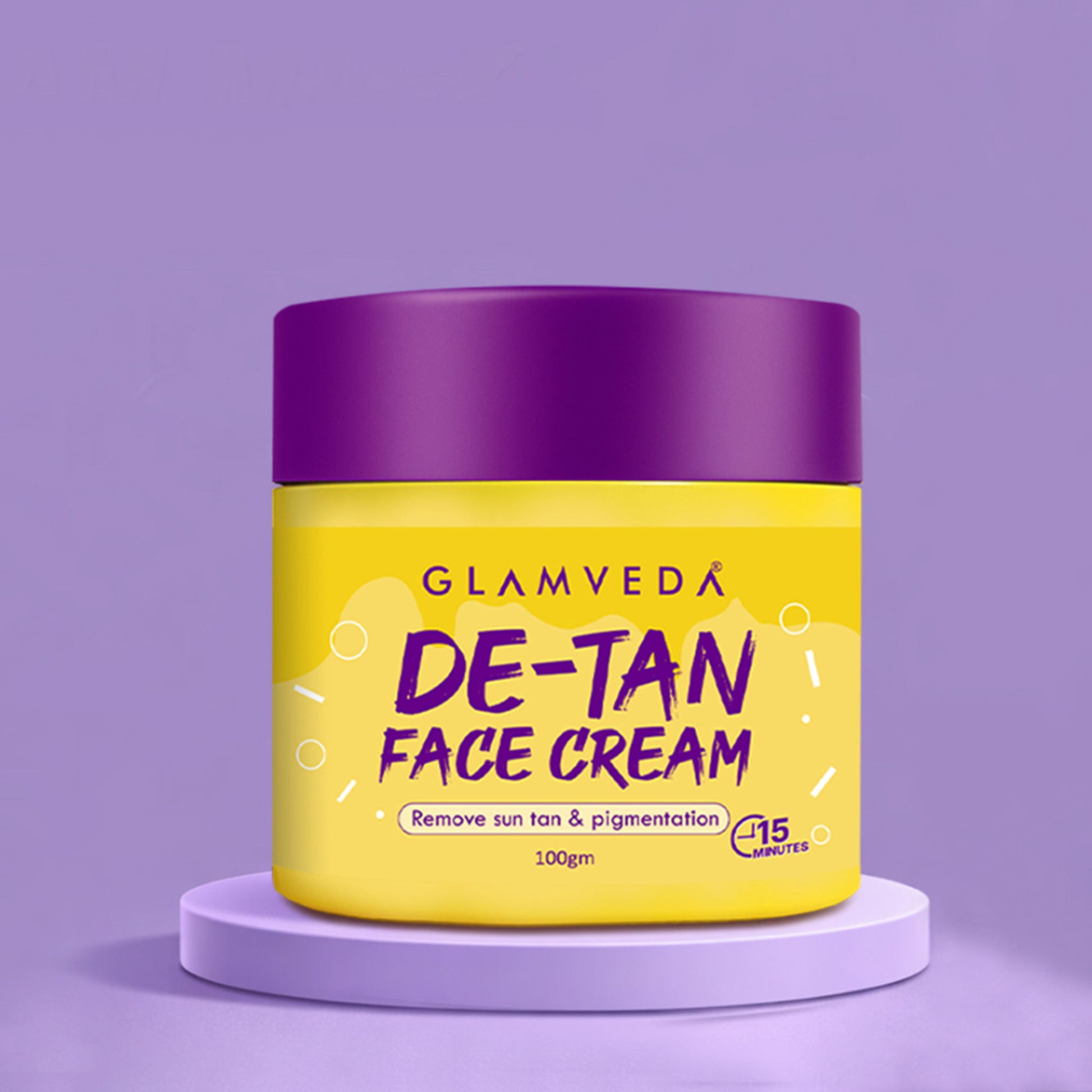 Glamveda De-Tan Face Cream