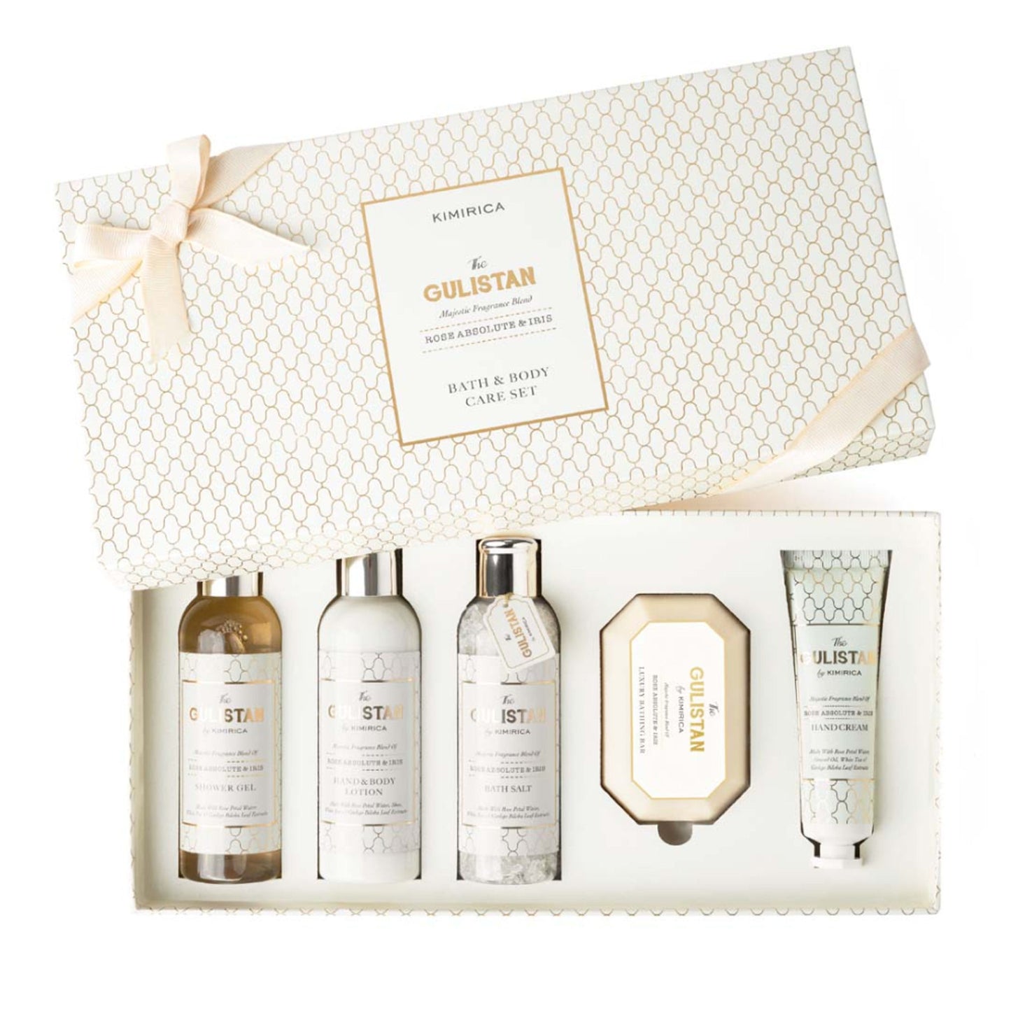 Kimirica The Gulistan Indulgence Luxury Bath & Body Care Gift Set Box for Birthday & Anniversary