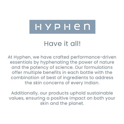 Hyphen 2% Ceramide-Peptide Complex Barrier Repair Moisturizer-Dry Skin Non-Comedogenic & Lightweight
