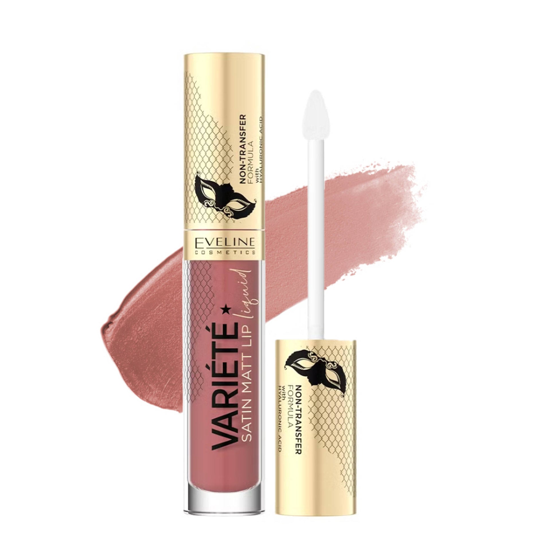 Eveline Cosmetics Variete Satin Matt Lip Liquid Lipstick - 04 Toffee