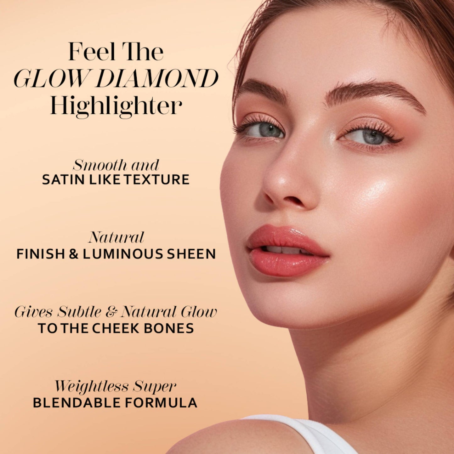 Eveline Cosmetics Feel The Glow Diamond Highlighter - 01 Sparkle
