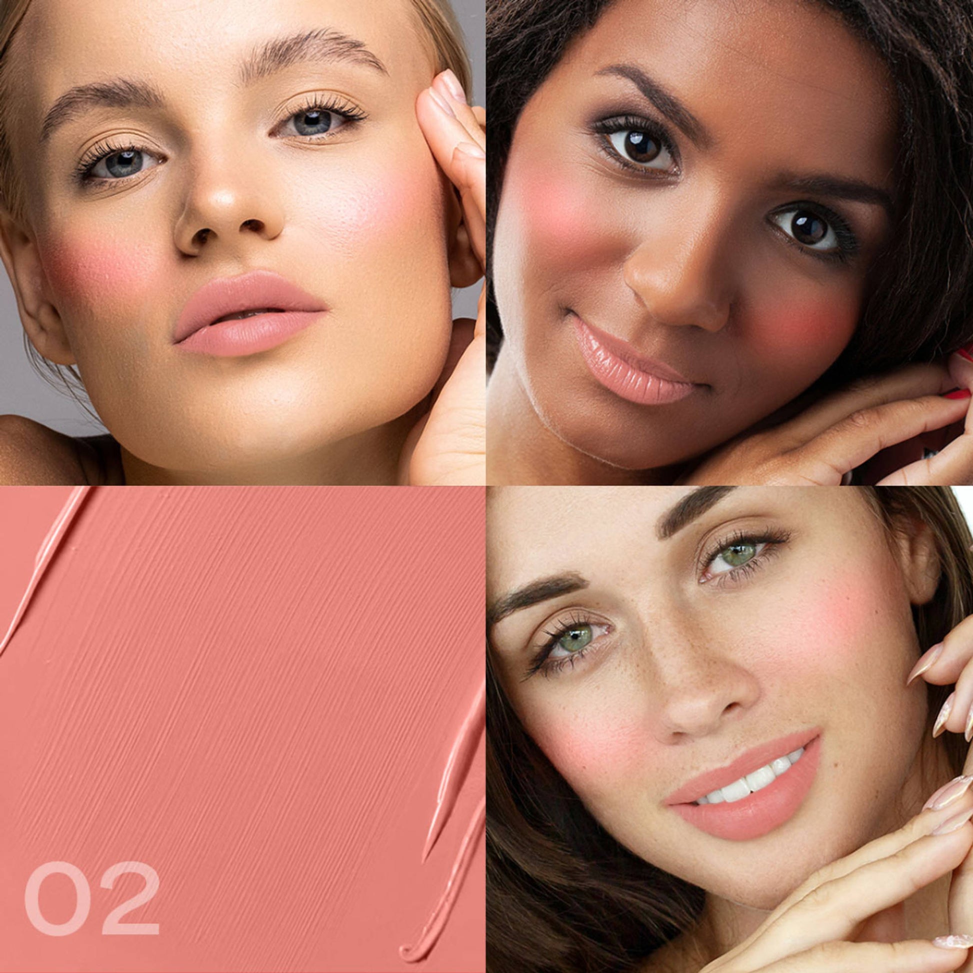 Eveline Cosmetics Wonder Match 4 In 1 Cheek & Lip - 02