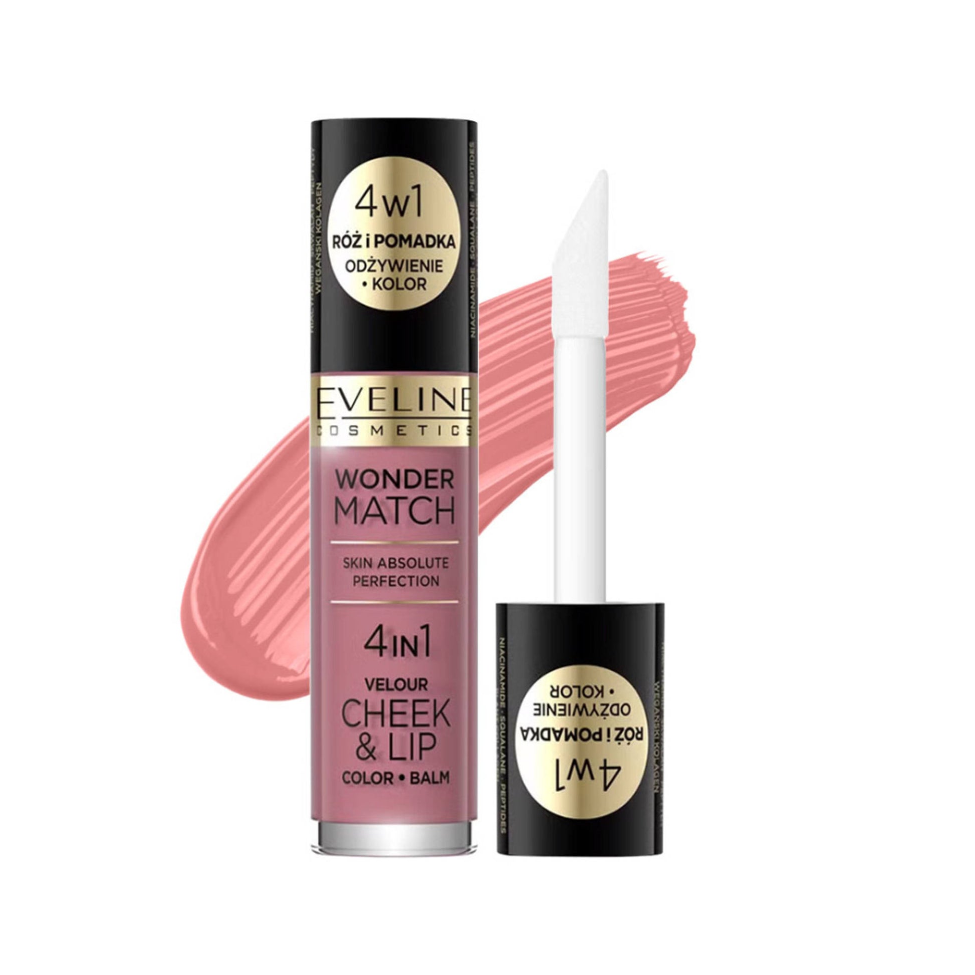 Eveline Cosmetics Wonder Match 4 In 1 Cheek & Lip - 04