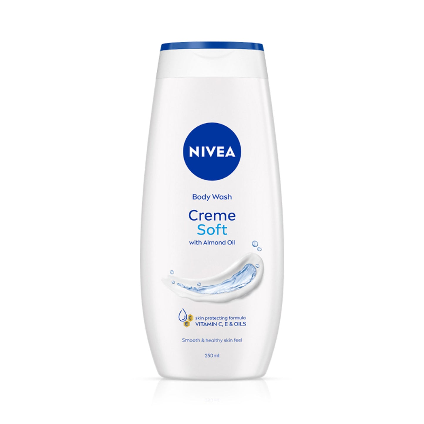 NIVEA Body Wash- Creme Soft Naturally Clean & Healthy Skin Natural Almond Oil