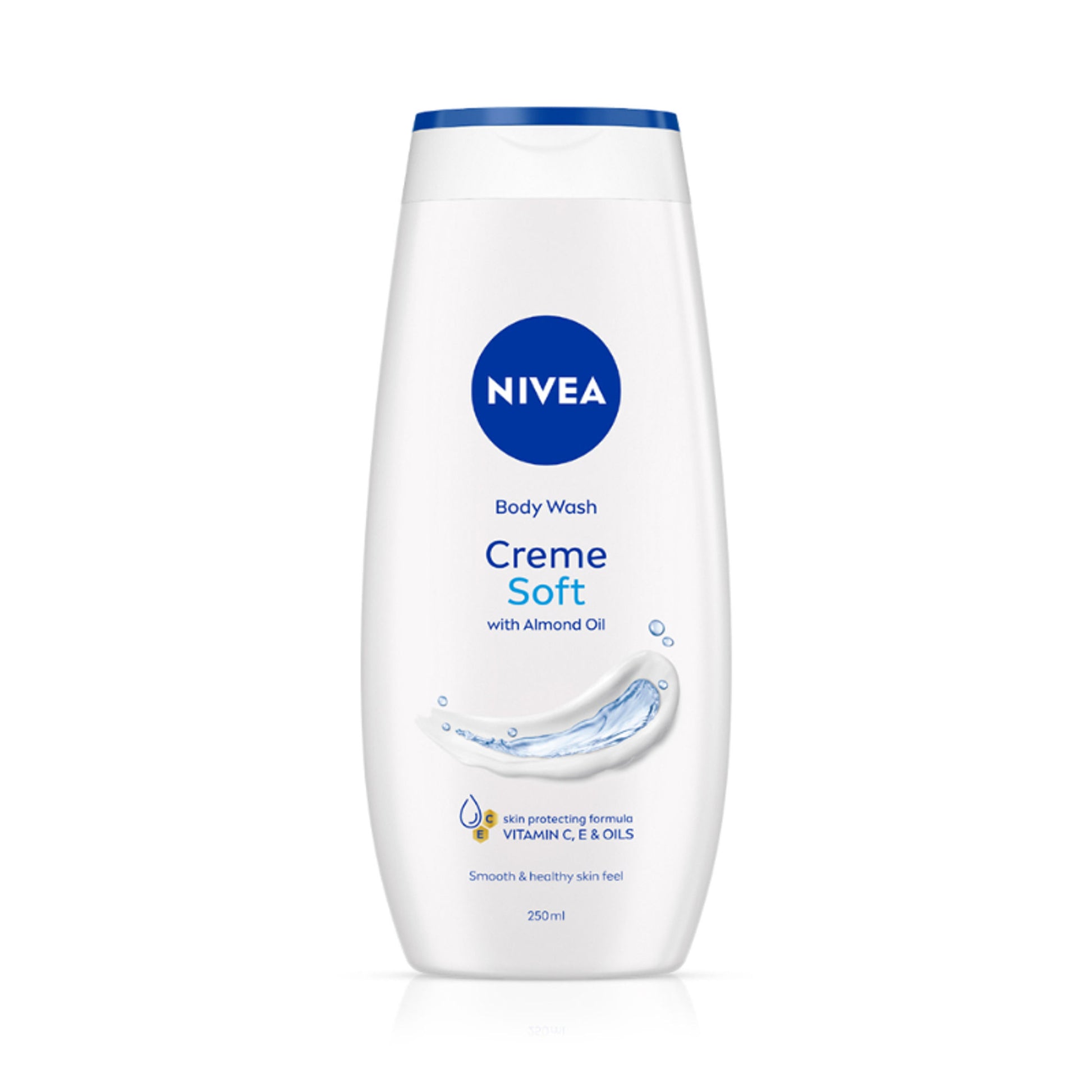 NIVEA Body Wash- Creme Soft Naturally Clean & Healthy Skin Natural Almond Oil