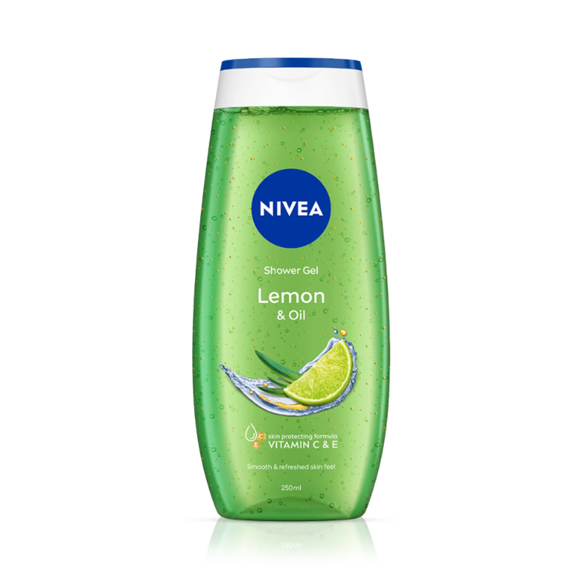 NIVEA Body Wash, Lemon & Oil Shower Gel, Pampering Care & Refreshing Scent of Lemon