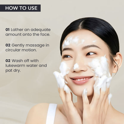 O3+ Mijoo Korea Rice Water Bright Foaming Cleanser