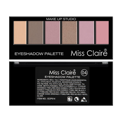 Miss Claire Makeup Studio Eyeshadow Palette - 4