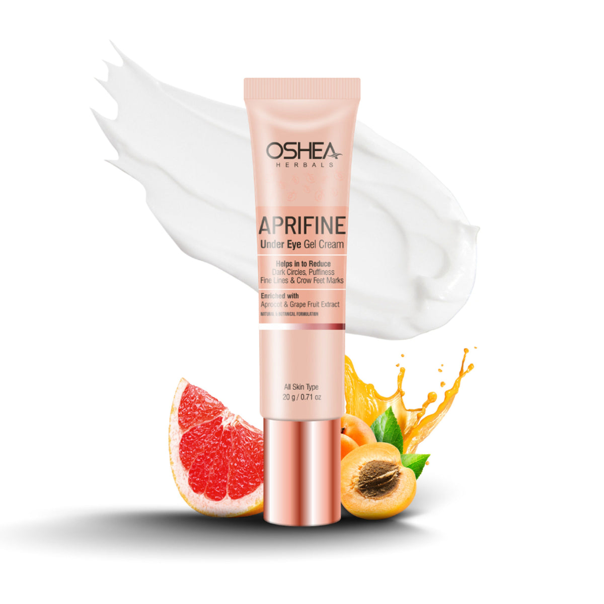 Oshea Herbals Aprifine Apricot Cream For Under Eye Dark Circle