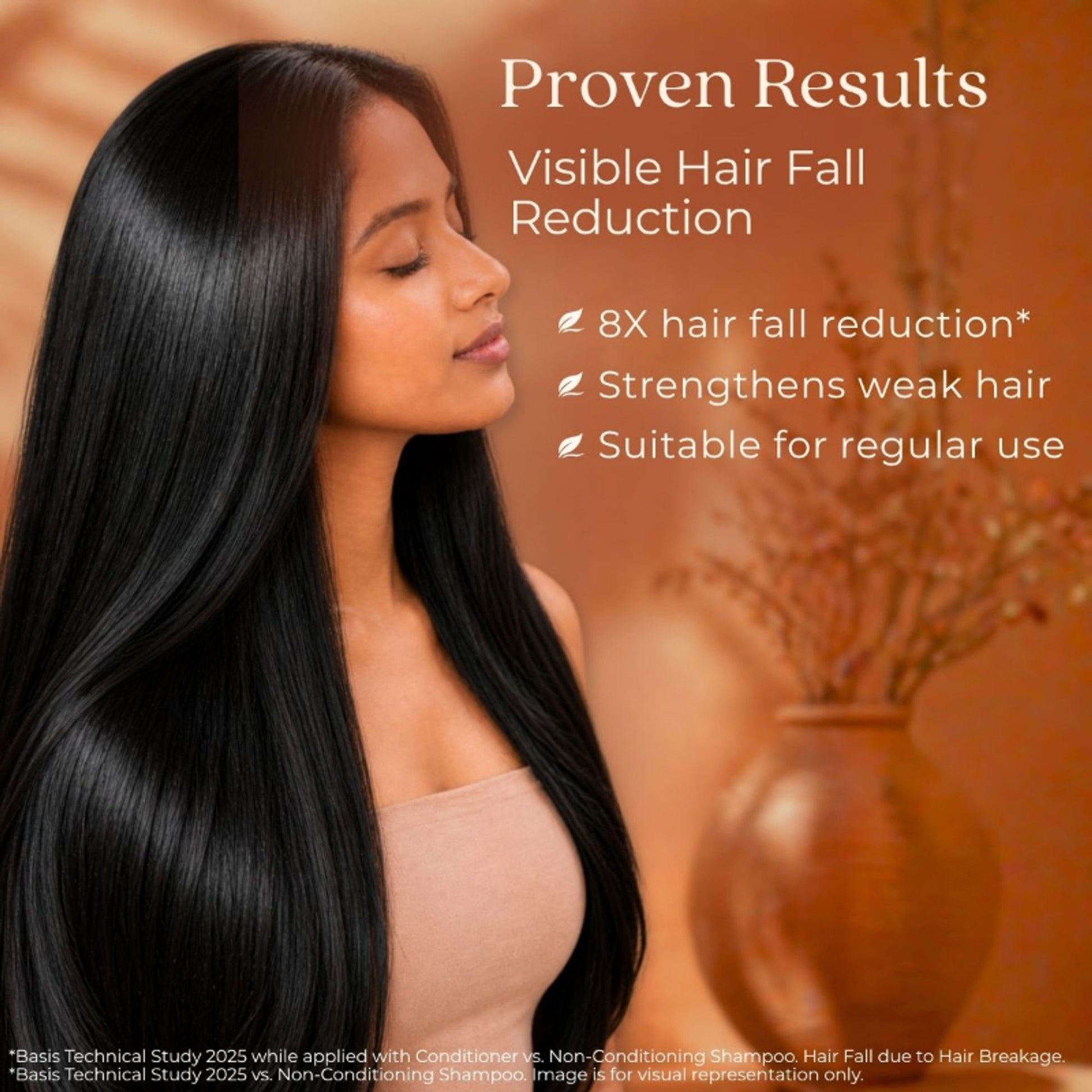 Just Herbs 8 In 1 Root Nourishing Shampoo, Amla & Neem, Normal To Oily Hair
