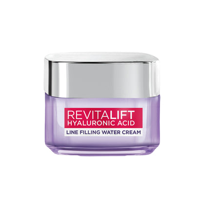 L'Oreal Paris Hyaluronic Acid Line Filling Water Cream with Ceramides for Hydration & Barrier Repair