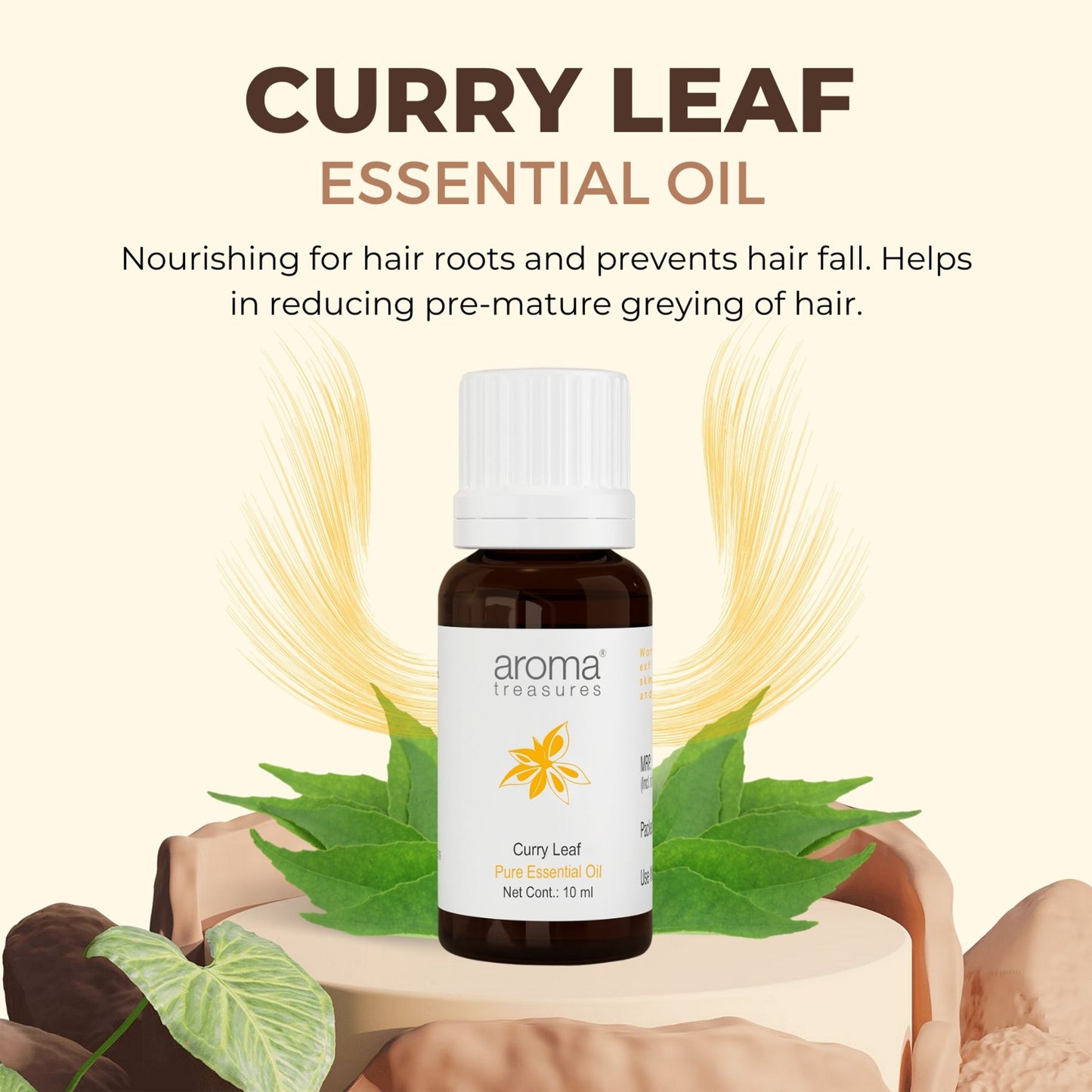 Aroma Treasures Curry Leaf Pure Essential Oil