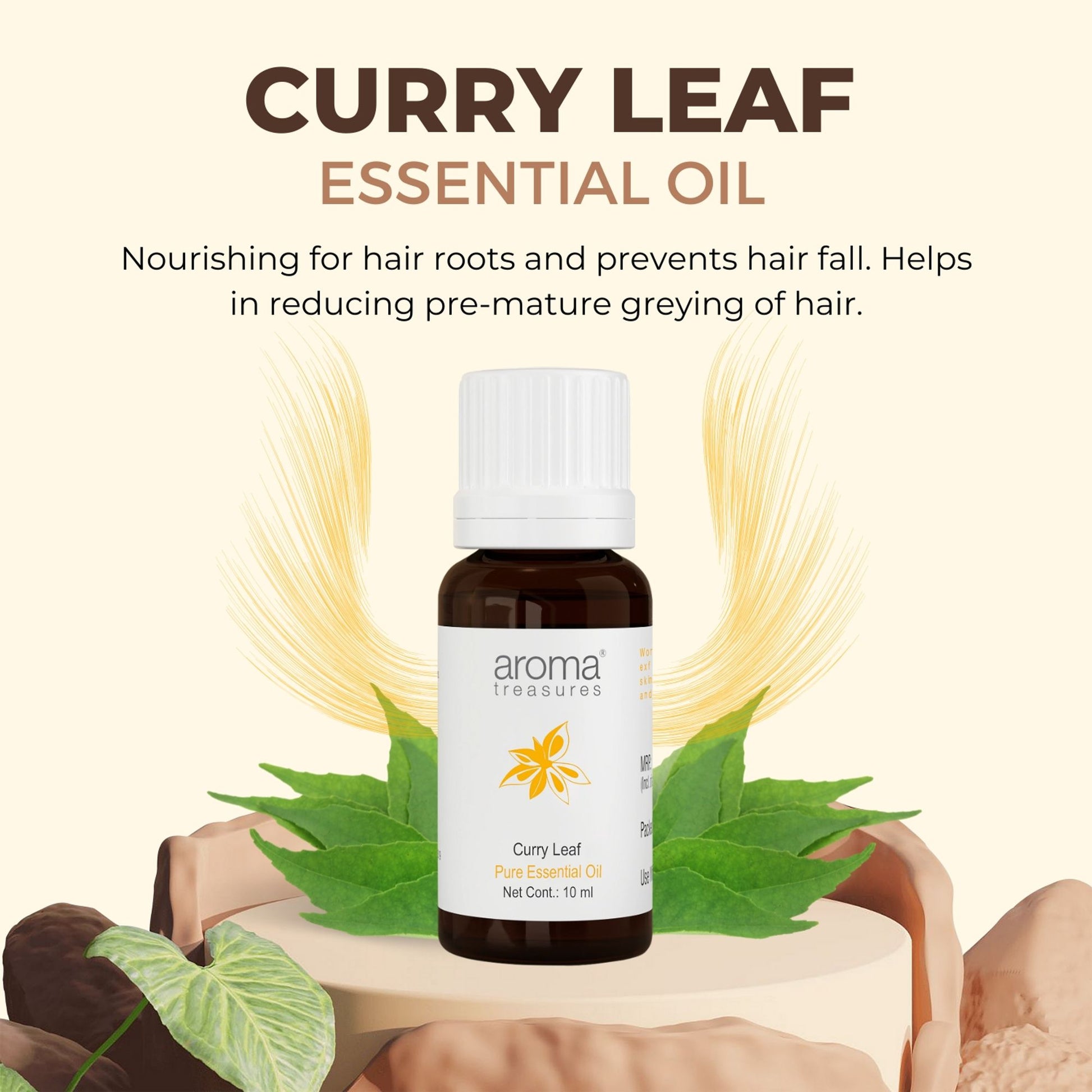 Aroma Treasures Curry Leaf Pure Essential Oil