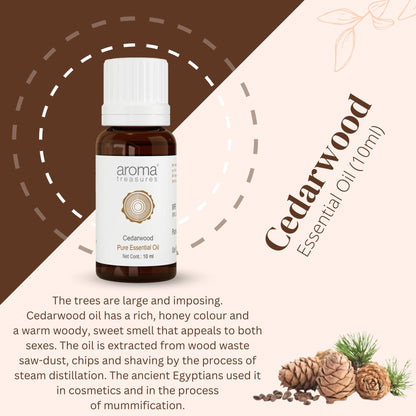 Aroma Treasures Cedarwood Pure Essential Oil