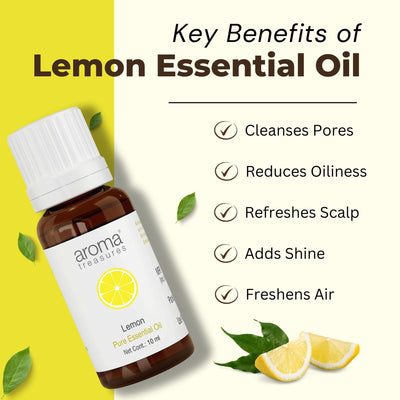 Aroma Treasures Lemon Pure Essential Oil