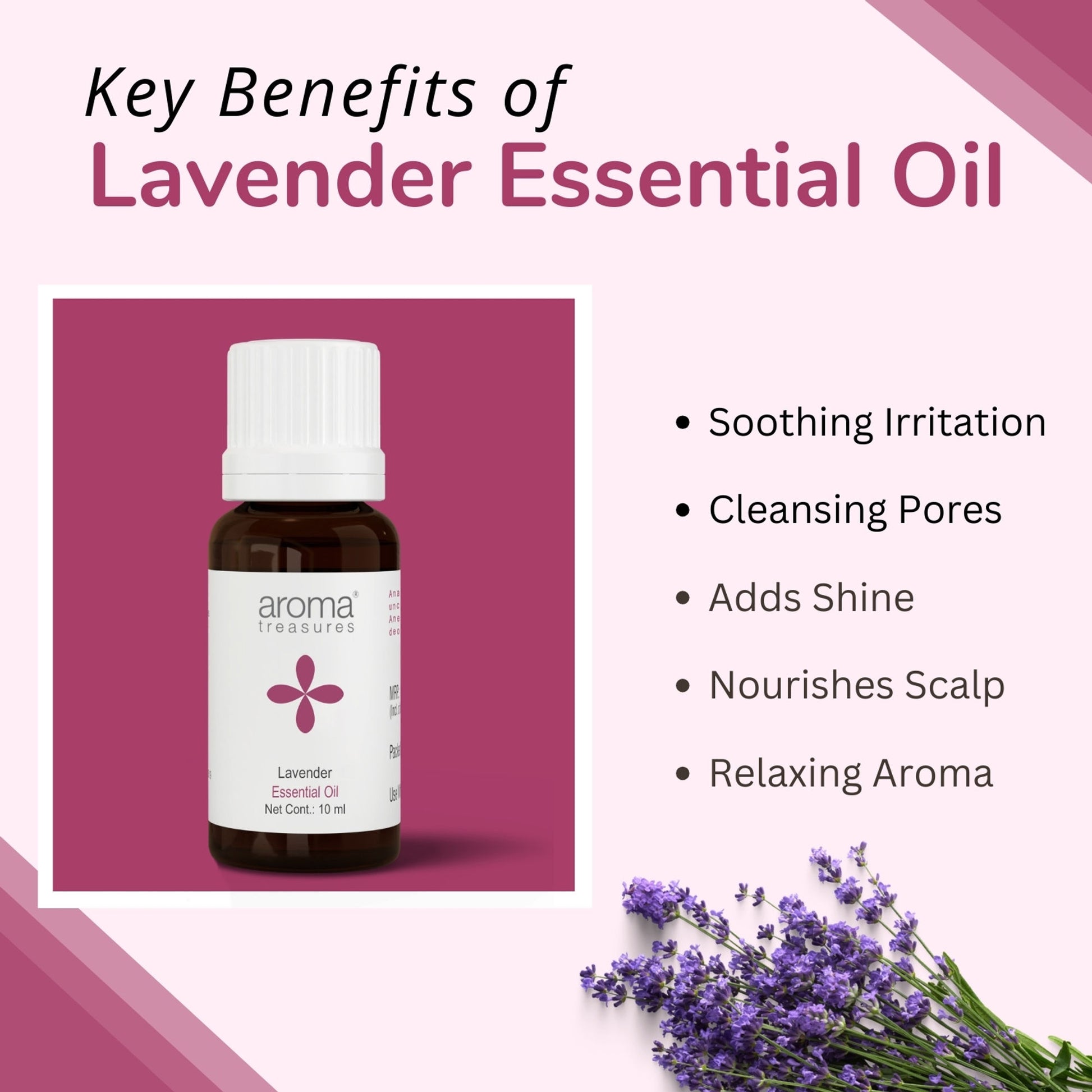 Aroma Treasures Lavender Essential Oil