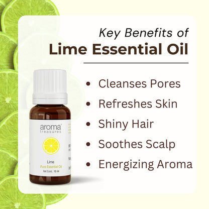Aroma Treasures Lime Pure Essential Oil