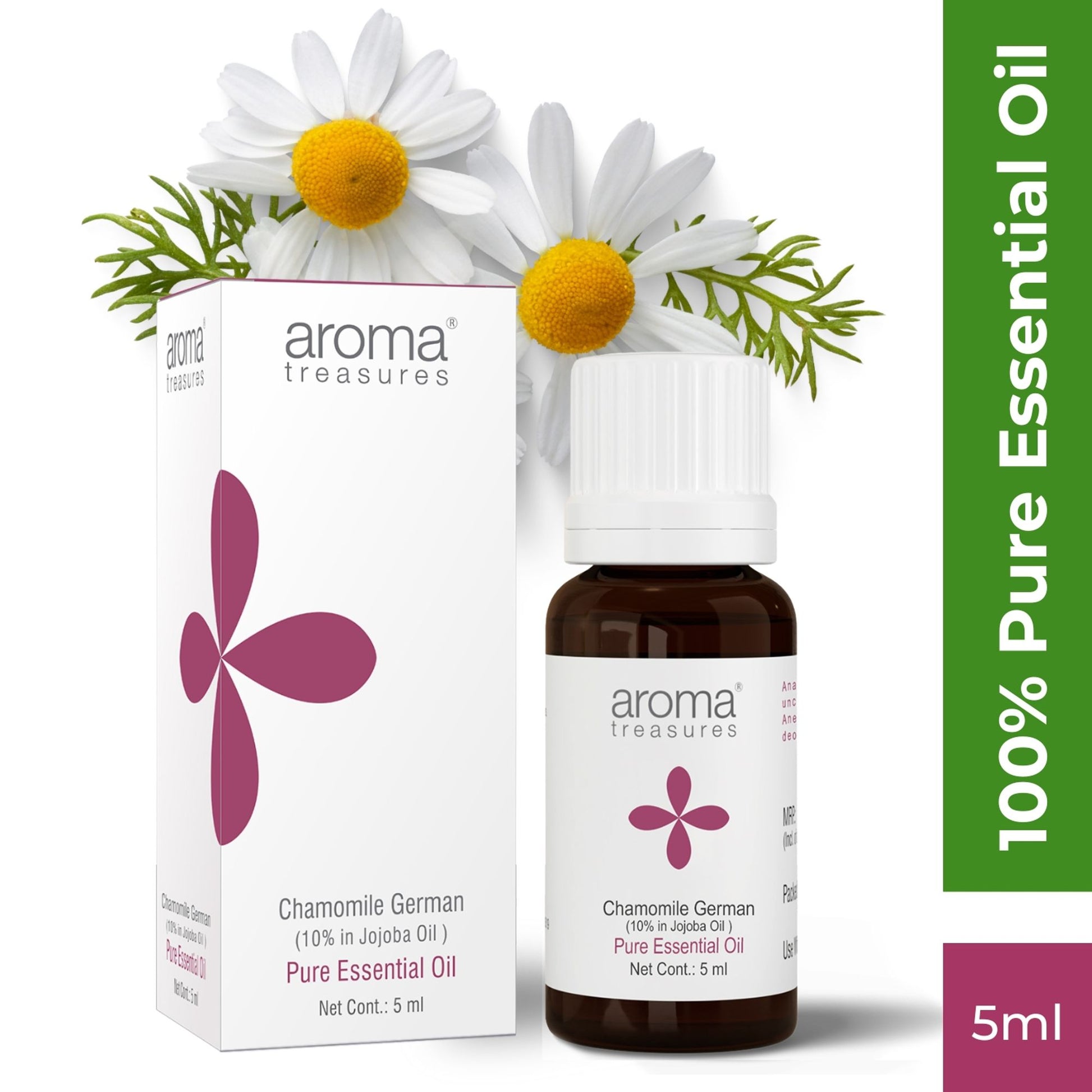 Aroma Treasures Chamomile German Pure Essential Oil