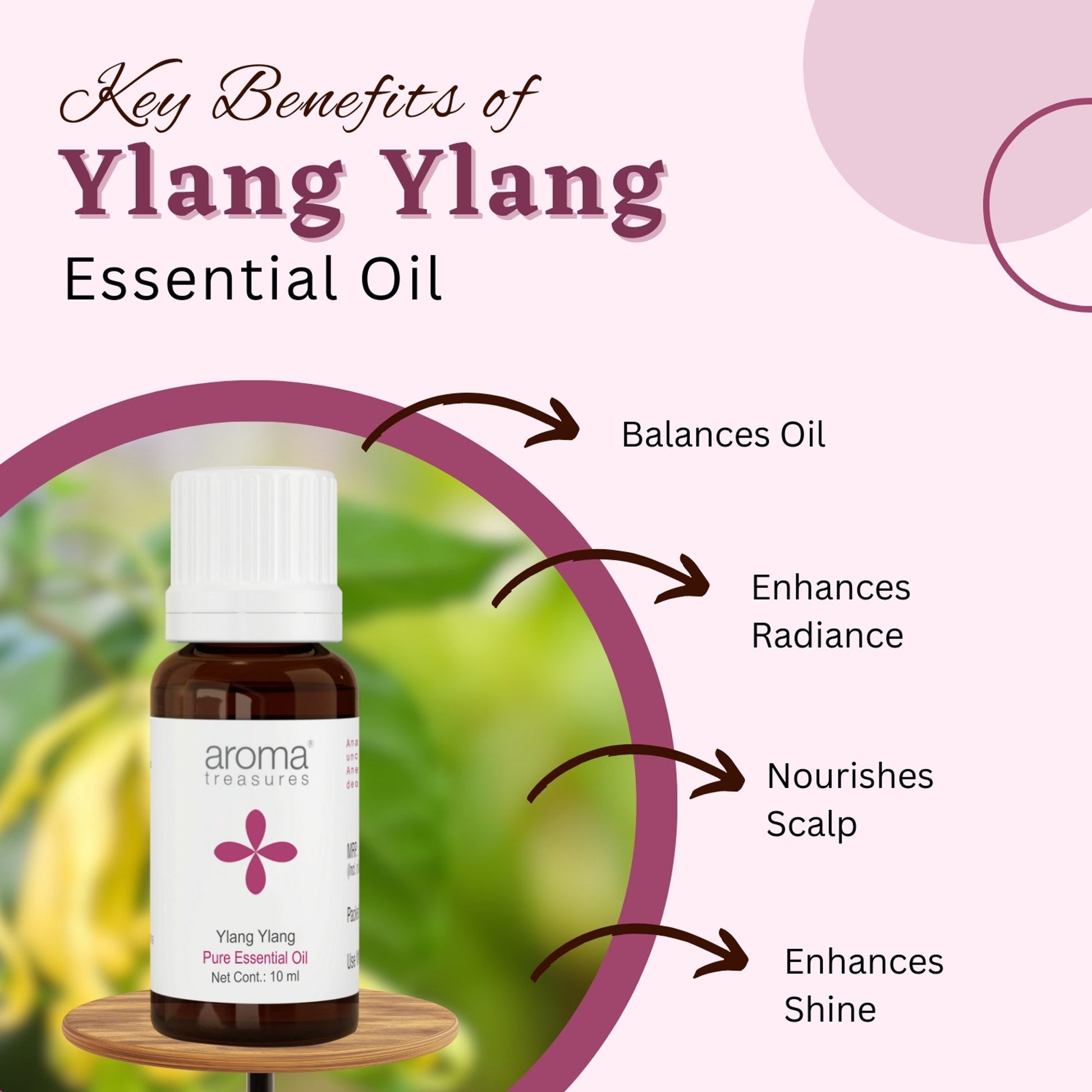 Aroma Treasures Ylang Ylang Pure Essential Oil
