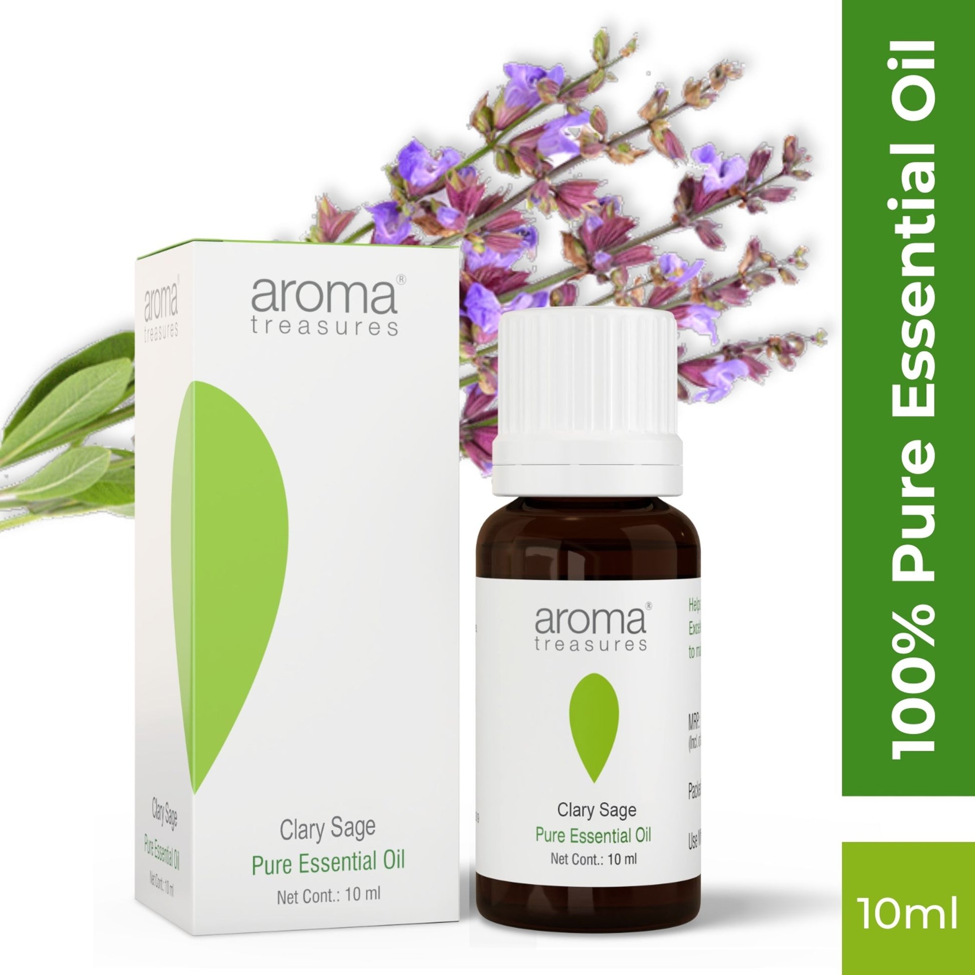 Aroma Treasures Clary Sage Pure Essential Oil