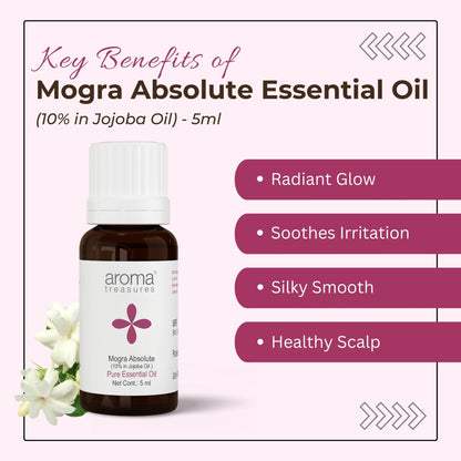 Aroma Treasures Mogra Absolute Pure Essential Oil