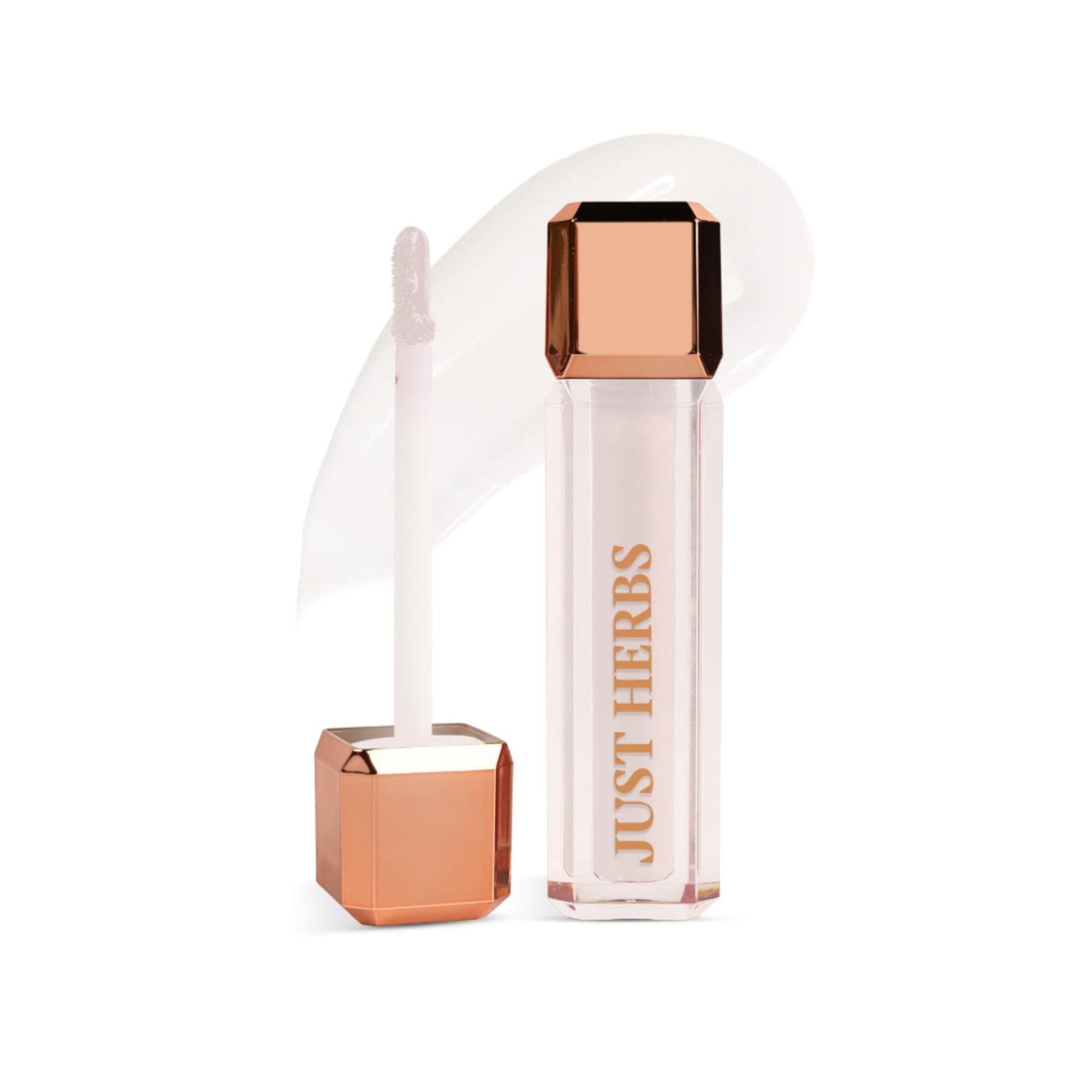Just Herbs Non Stick Plumping Lip Gloss - Honey Glaze