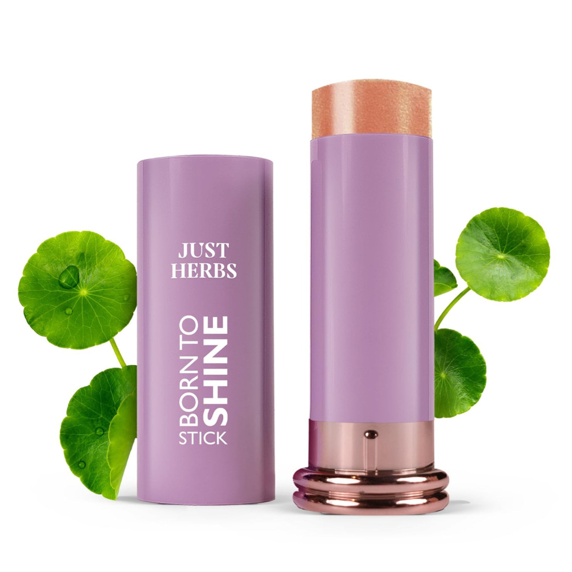 Just Herbs Born To Shine Stick - Glimmering Pink