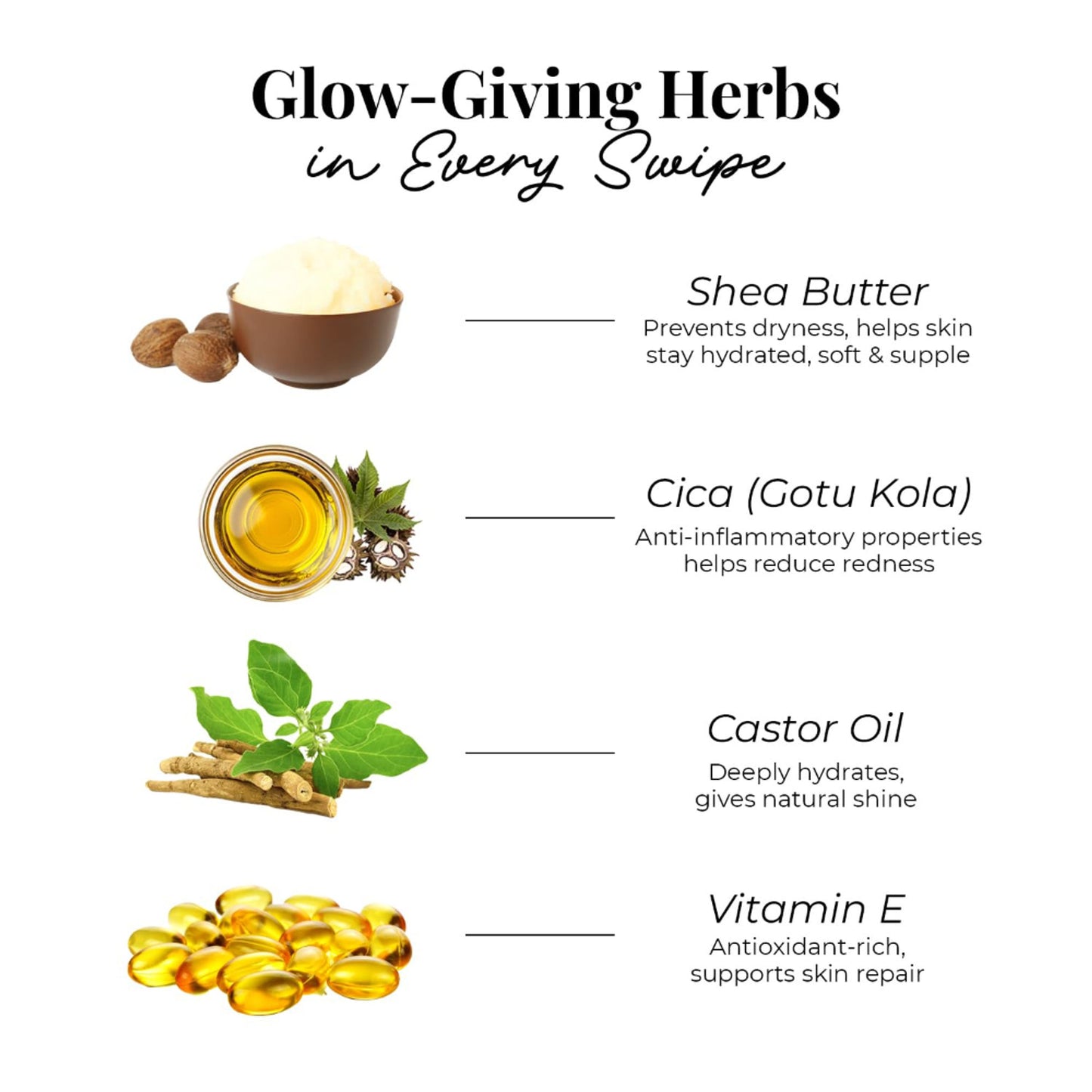 Just Herbs Born To Shine Stick - Golden Glow
