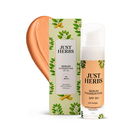 Just Herbs Serum Foundation SPF 30+ - 130 - Beige