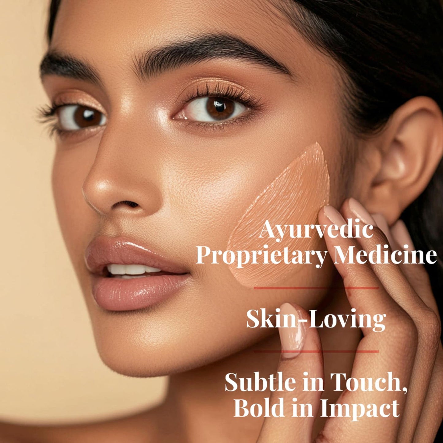 Just Herbs Serum Foundation SPF 30+ - 150 - Toffe