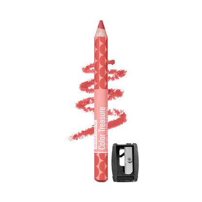 Matt look Color Treasure Luxury Matte Lip Pencil Crayon - 13 Candy Peach