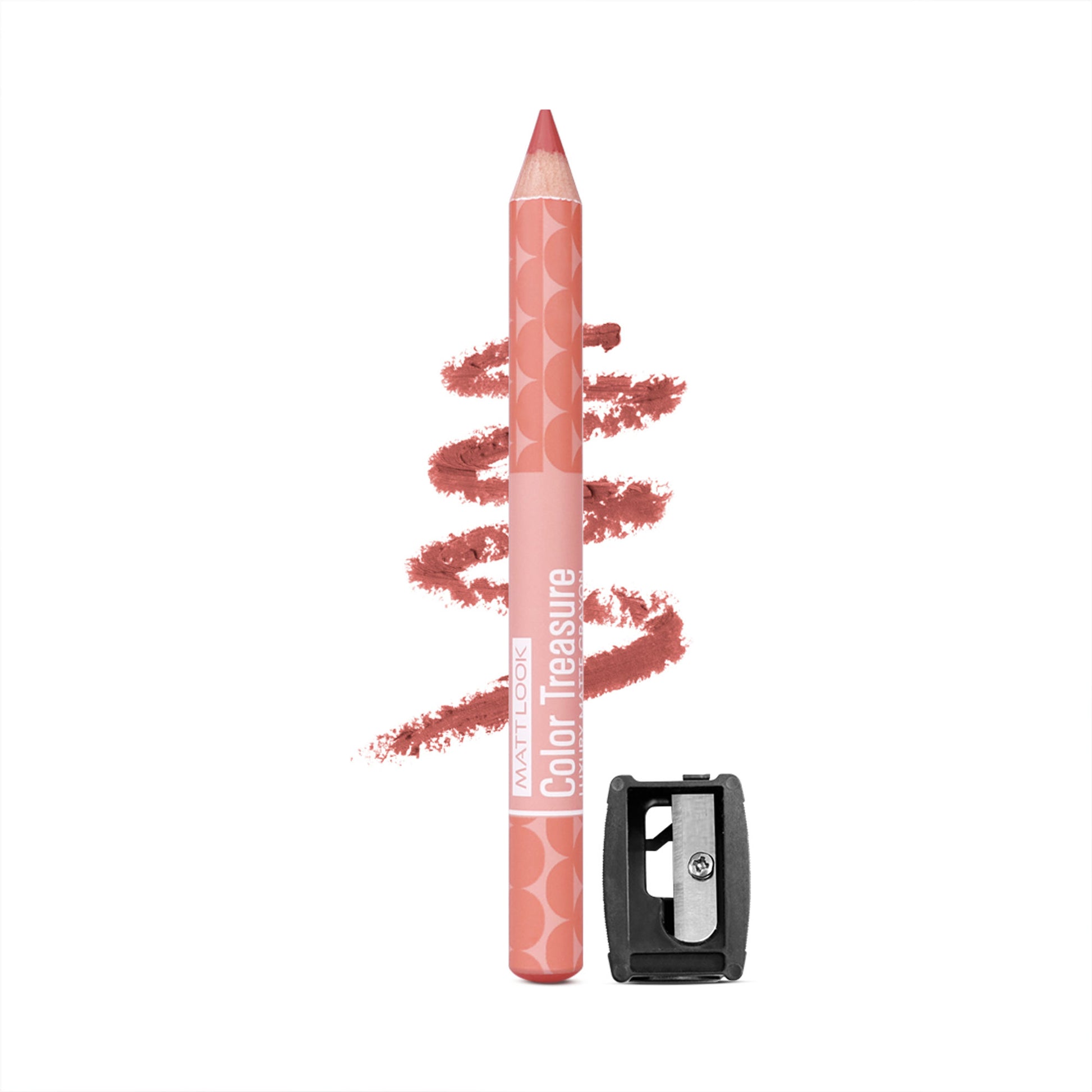 Matt look Color Treasure Luxury Matte Lip Pencil Crayon - 14 Natural Nude