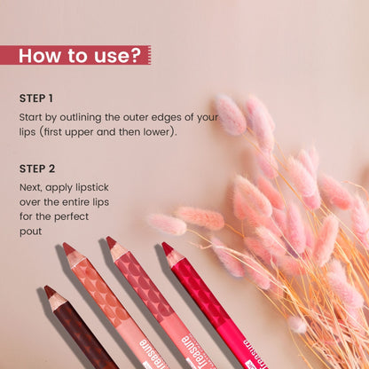 Matt look Color Treasure Luxury Matte Lip Pencil Crayon - 15 Glazed Mauve